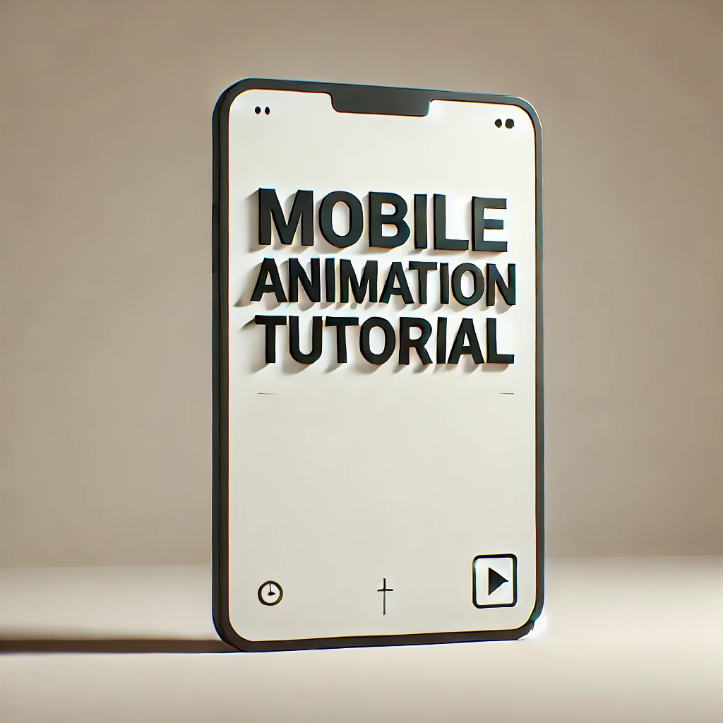 Mobile Animation Tutorial